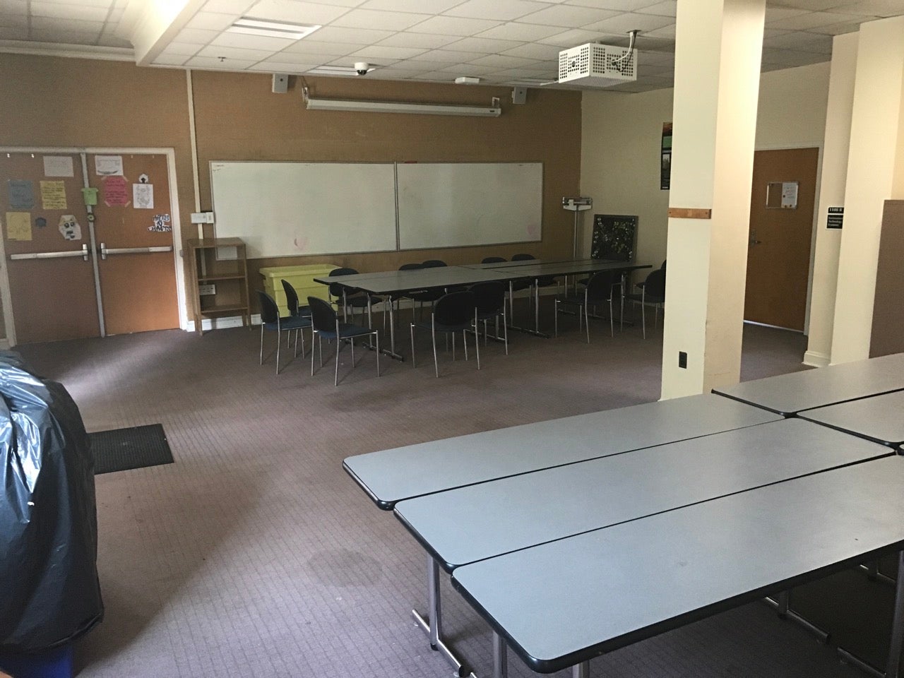 Before photos of Chestertown lounge
