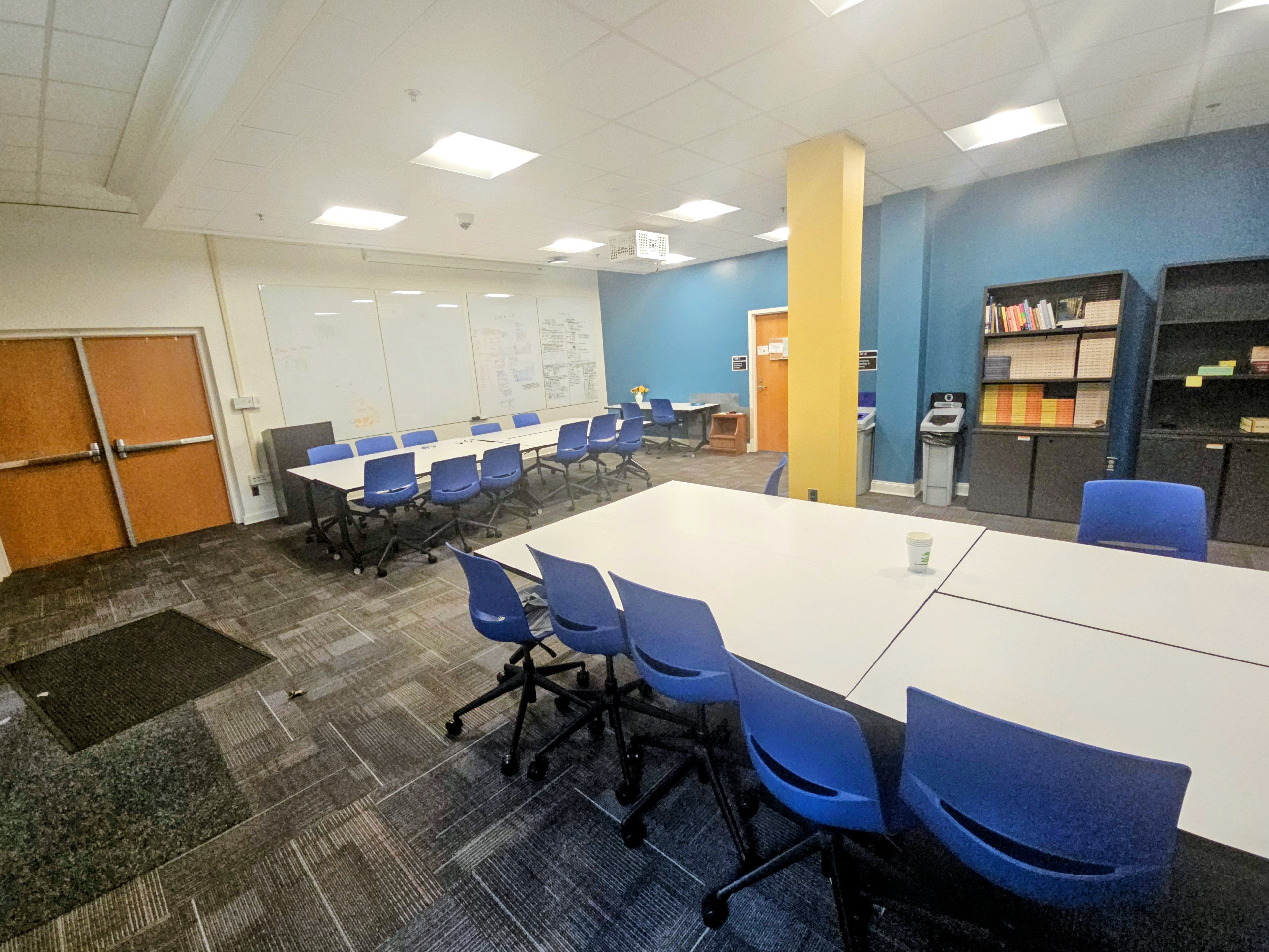 wide-angle view of Chestertown lounge