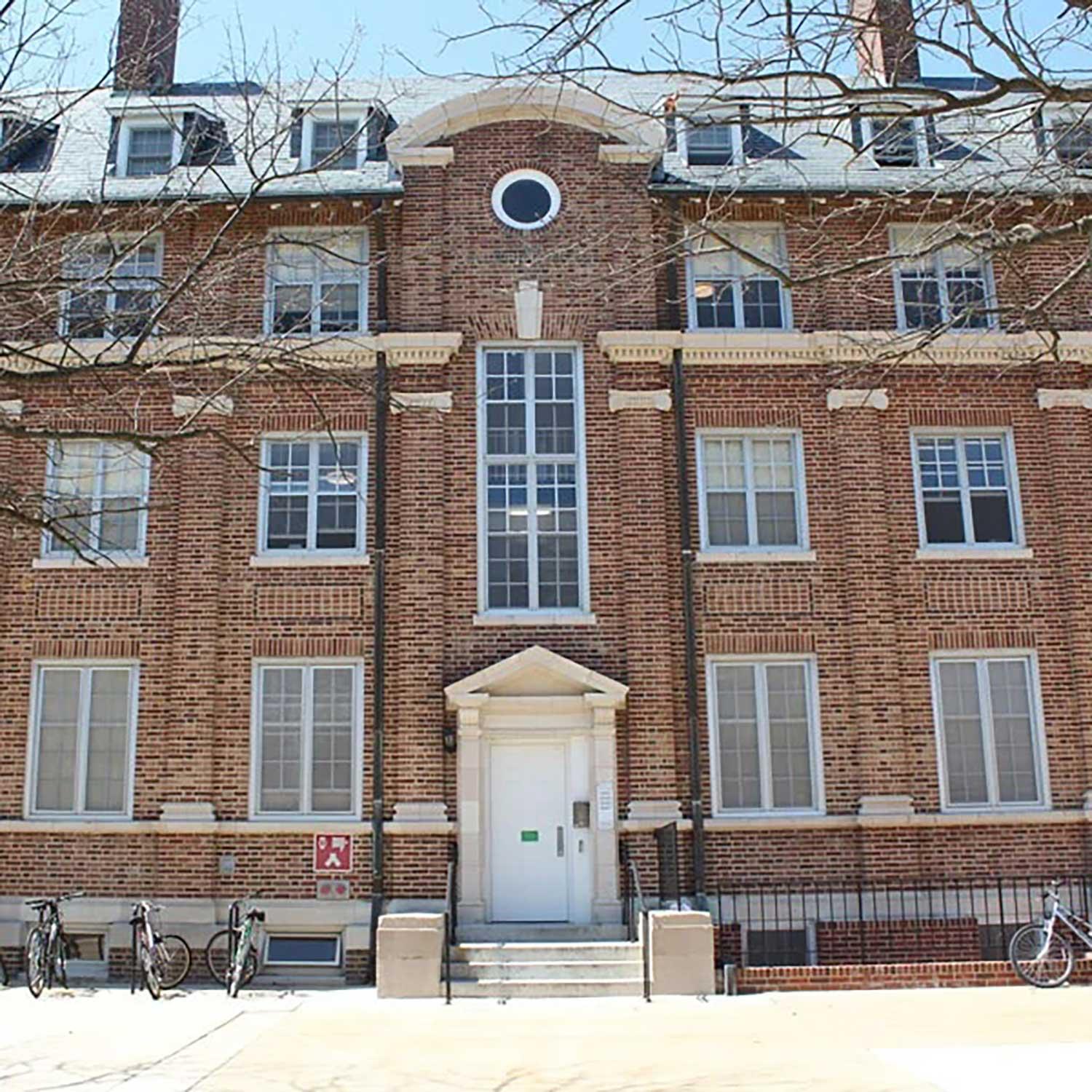 exterior of Calvert Hall