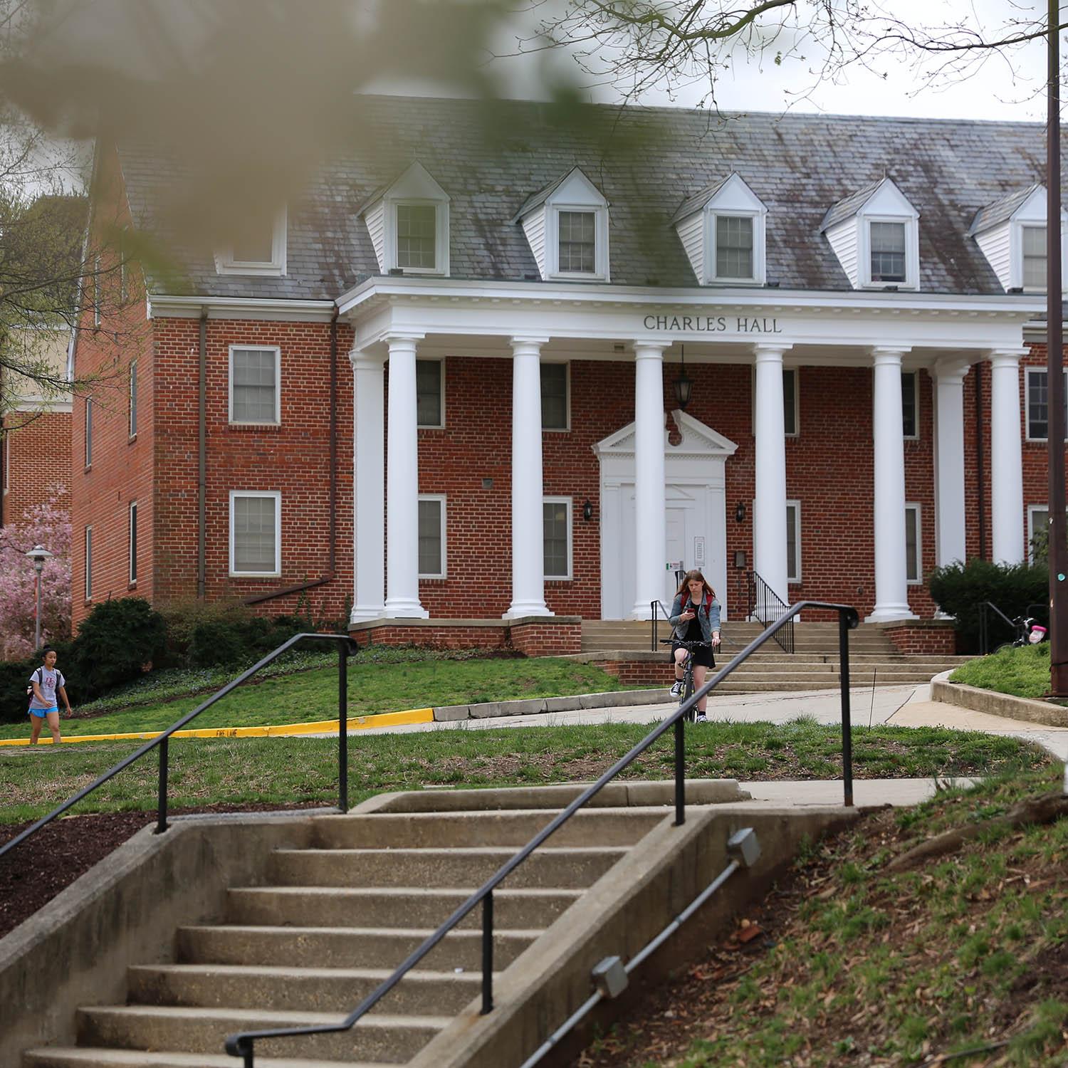 exterior of Charles Hall