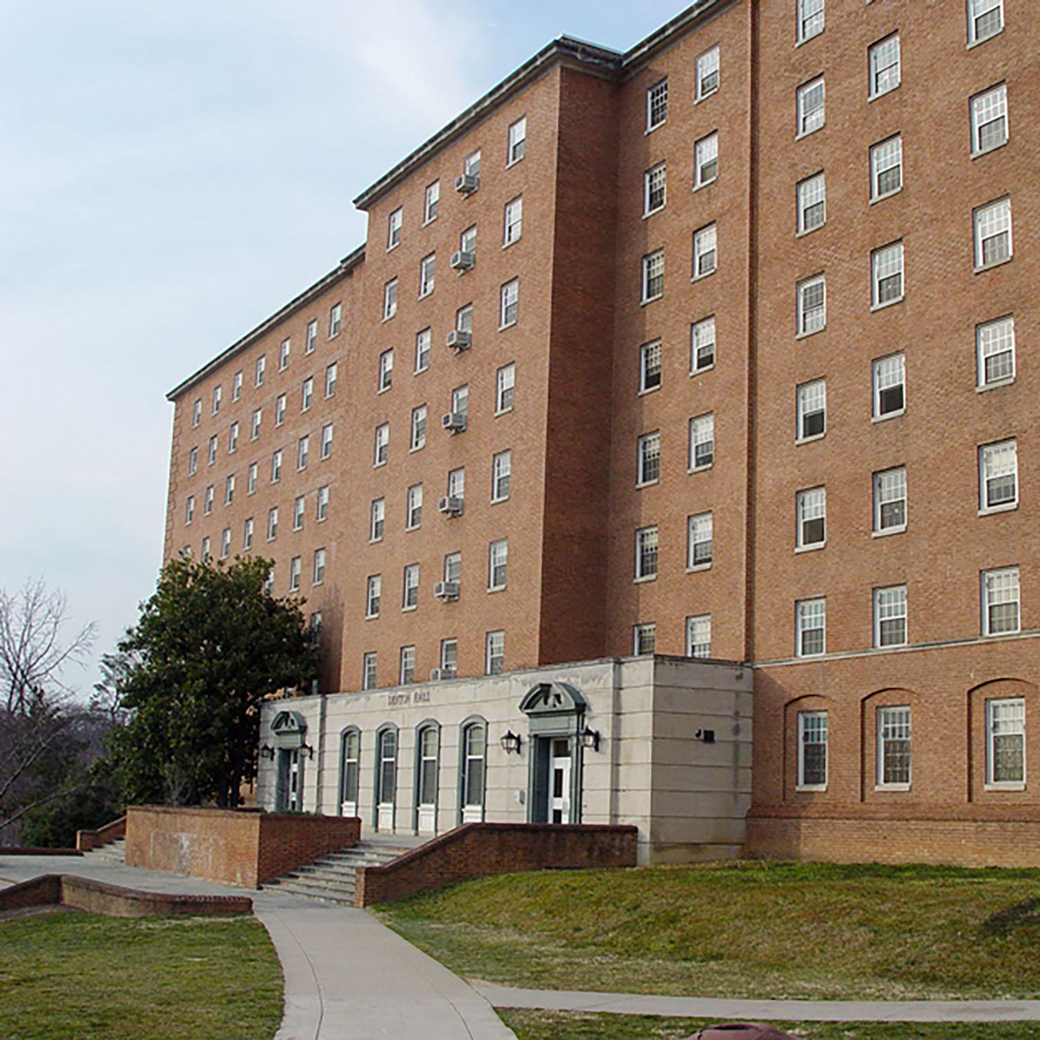 exterior Denton Hall