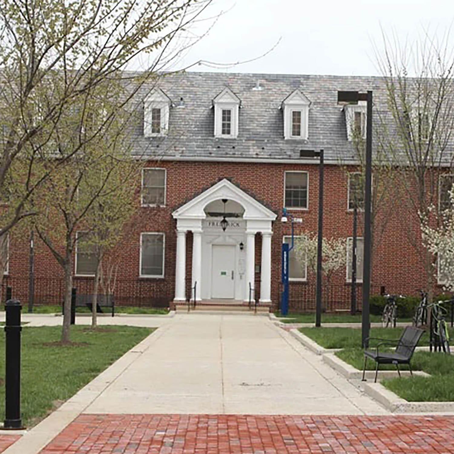 exterior of Frederick Hall