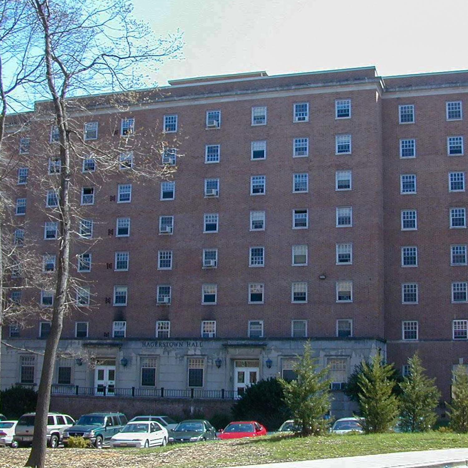 exterior of Hagerstown Hall