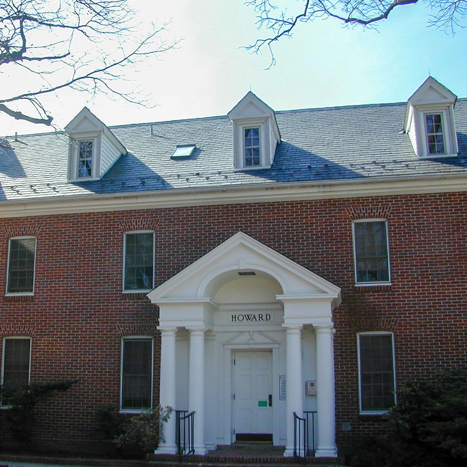 exterior of Howard Hall