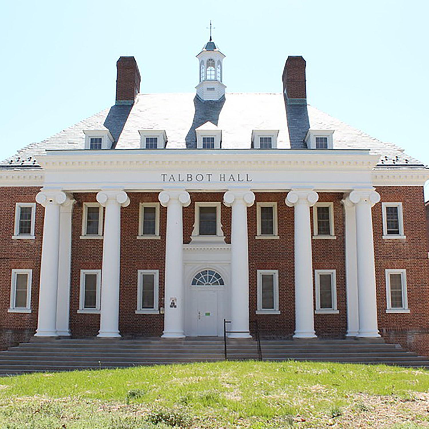 exterior of Talbot Hall