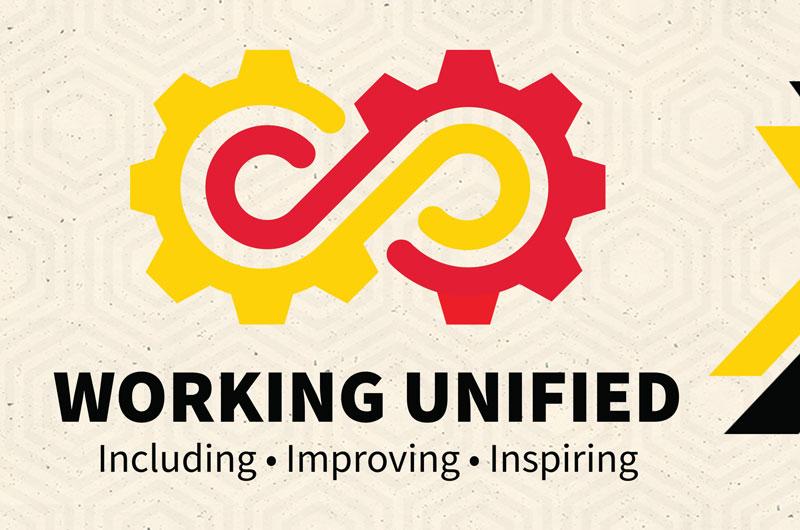 Learning Day 2024 graphic titled "Working Unified"