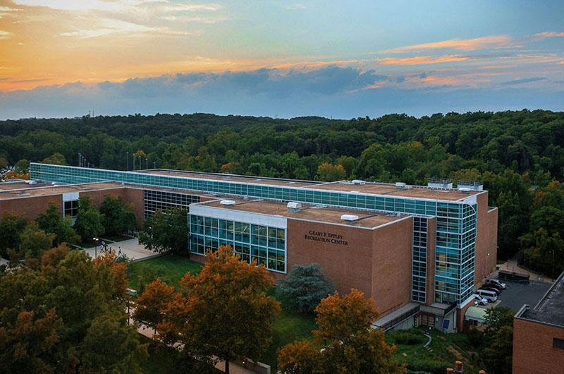 exterior of Eppley Recreation Center