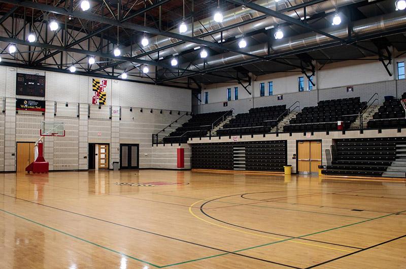 interior of Ritchie Coliseum